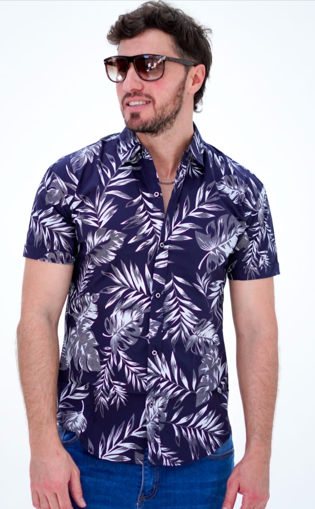 Camisa Floreada Alicrada